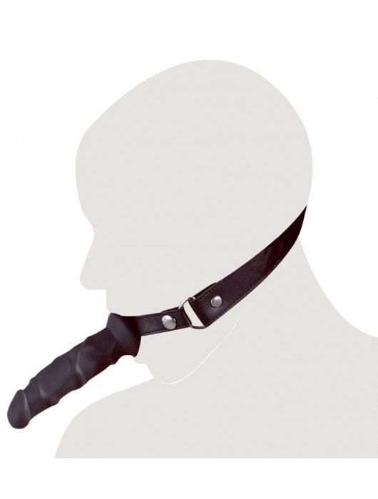 Кляп с наружным фаллоимитатором Knebel mit Dildo - Orion - купить с доставкой в Уссурийске