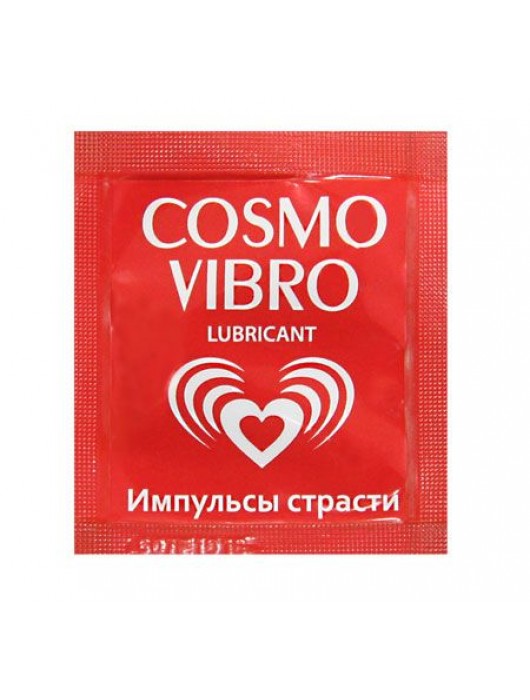 Пробник женского стимулирующего лубриканта на силиконовой основе Cosmo Vibro - 3 гр. - Биоритм - купить с доставкой в Уссурийске