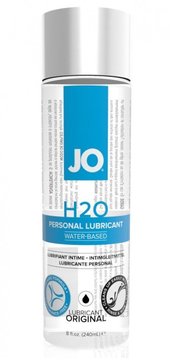 Нейтральный лубрикант на водной основе JO Personal Lubricant H2O - 240 мл. - System JO - купить с доставкой в Уссурийске