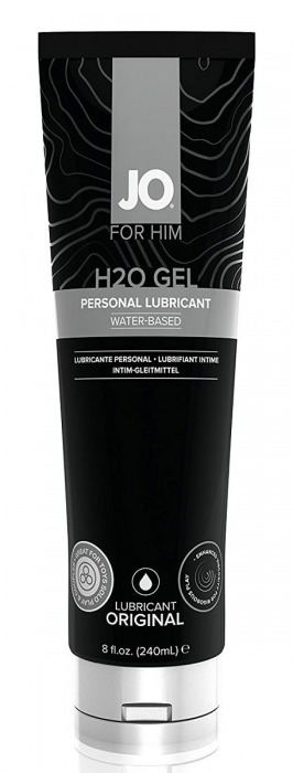 Лубрикант-гель для мужчин JO H2O GEL ORIGINAL - 240 мл. - System JO - купить с доставкой в Уссурийске