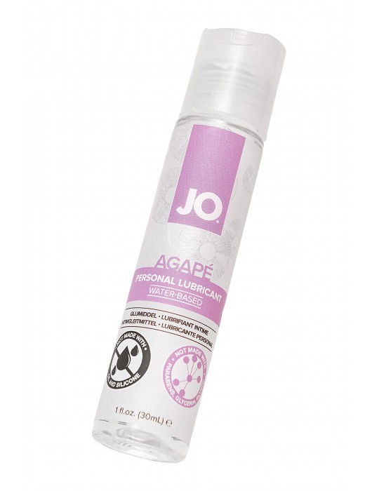 Лубрикант на водной основе для женщин JO AGAPE ORIGINAL - 30 мл. - System JO - купить с доставкой в Уссурийске