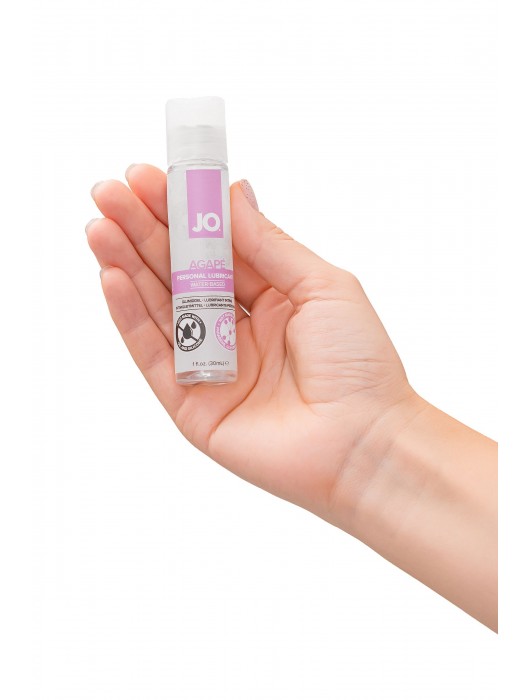 Лубрикант на водной основе для женщин JO AGAPE ORIGINAL - 30 мл. - System JO - купить с доставкой в Уссурийске