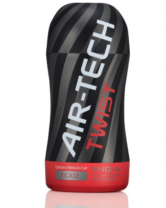 Мастурбатор с регулируемой плотностью обхвата Custom Strength CUP Twist Tickle - Tenga - в Уссурийске купить с доставкой