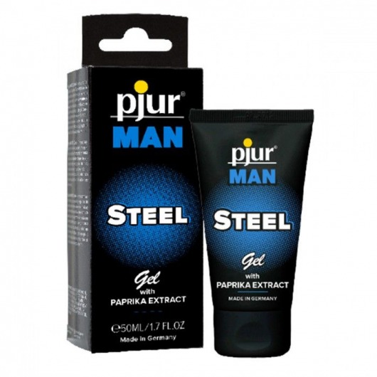 Эрекционный гель для пениса pjur MAN Steel Gel - 50 мл. - Pjur - купить с доставкой в Уссурийске