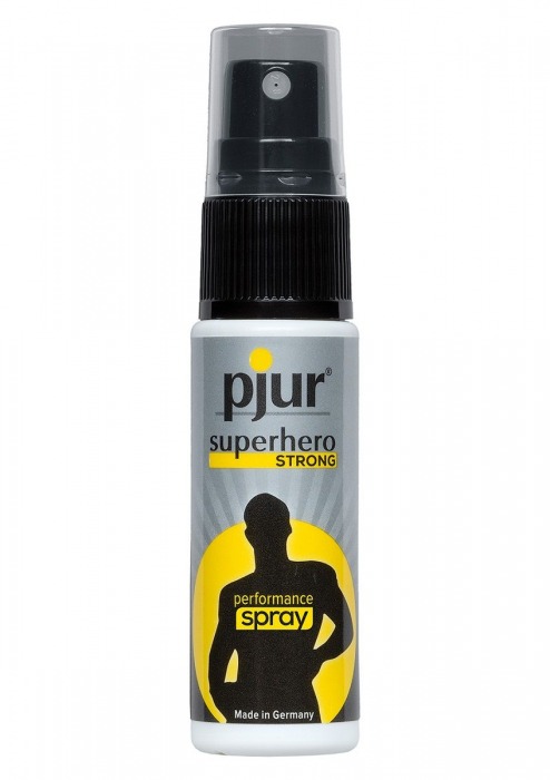 Спрей-пролонгатор длительного действия pjur SUPERHERO Strong Spray - 20 мл. - Pjur - купить с доставкой в Уссурийске