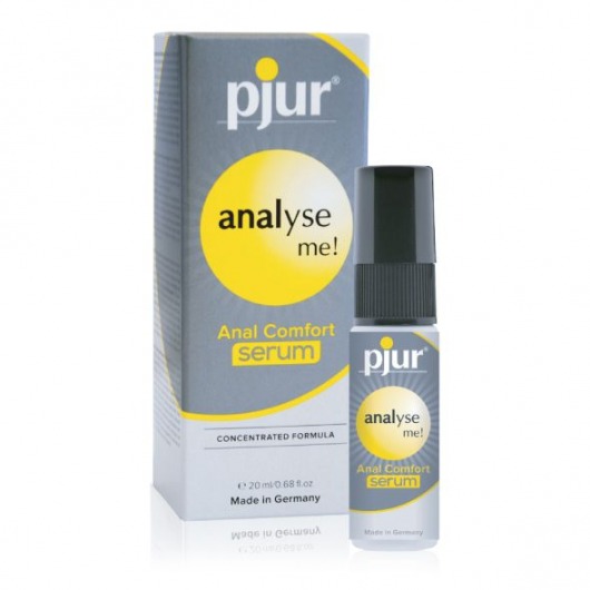 Анальный спрей pjur ANALYSE ME Serum - 20 мл. - Pjur - купить с доставкой в Уссурийске