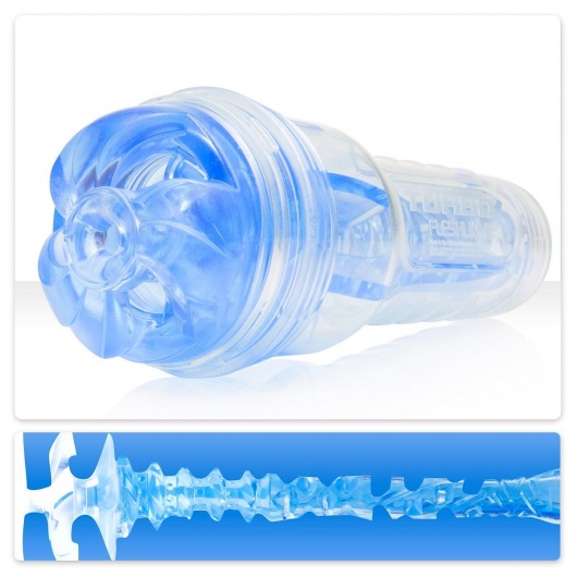 Мастурбатор Fleshlight Turbo - Trust Blue Ice - Fleshlight - в Уссурийске купить с доставкой