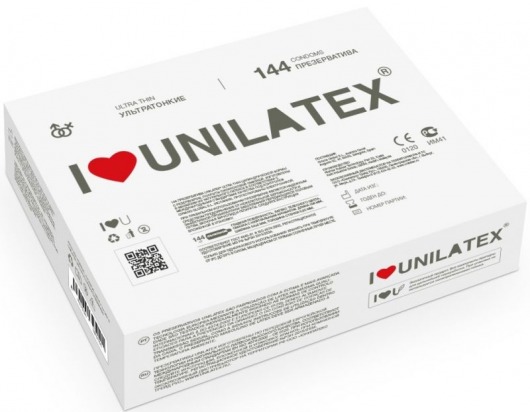 Ультратонкие презервативы Unilatex Ultra Thin - 144 шт. - Unilatex - купить с доставкой в Уссурийске