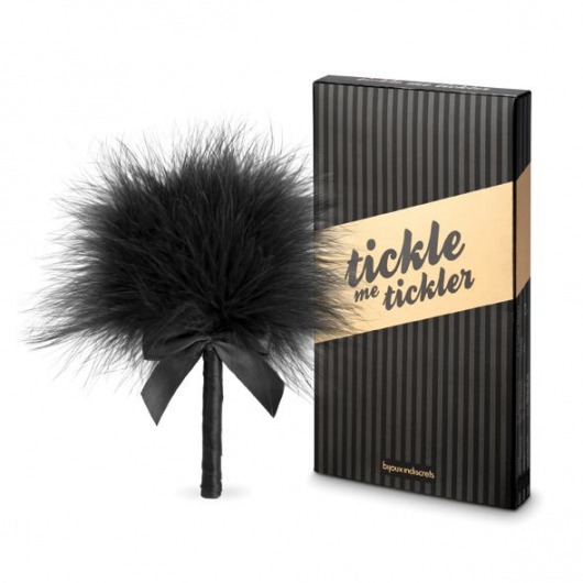 Пуховка для эротических игр Tickle Me Tickler - Bijoux Indiscrets - купить с доставкой в Уссурийске