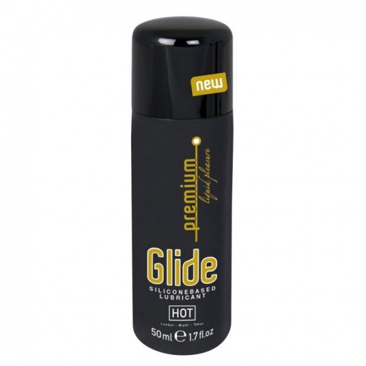 Интимный гель на силиконовой основе Premium Glide - 50 мл. - HOT - купить с доставкой в Уссурийске