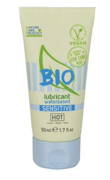 Органический лубрикант для чувствительной кожи Bio Sensitive - 50 мл. - HOT - купить с доставкой в Уссурийске