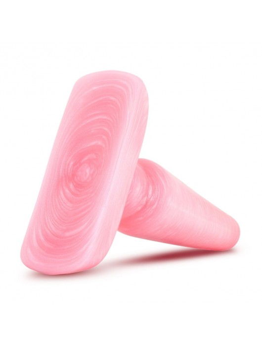 Розовая анальная пробка B Yours Small Cosmic Plug - 10,1 см. - Blush Novelties