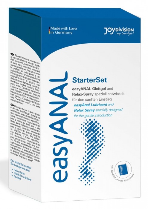 Набор лубрикантов для анального секса easyANAL Starter Set - Joy Division - купить с доставкой в Уссурийске