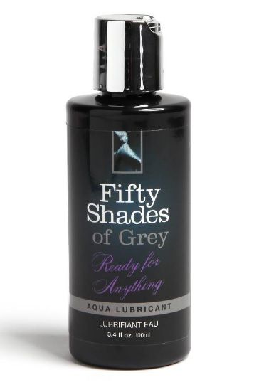 Лубрикант на водной основе Ready for Anything Aqua Lubricant - 100 мл. - Fifty Shades of Grey - купить с доставкой в Уссурийске