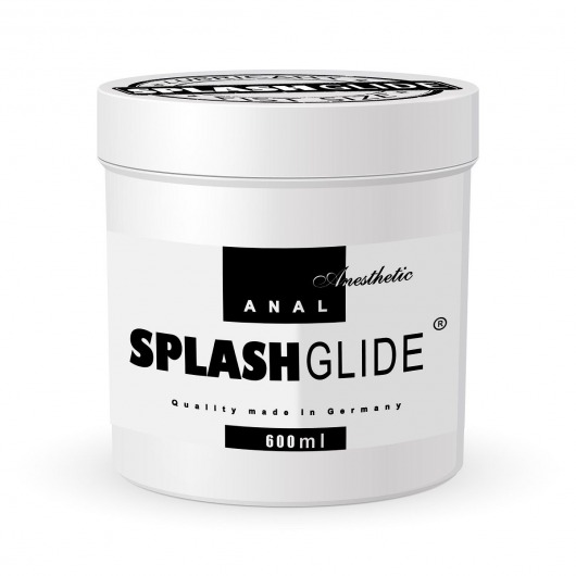 Анальный гель на водной основе SPLASHGLIDE ANAL ANESTHETIC FIST SIZE - 600 мл. - Splashglide - купить с доставкой в Уссурийске