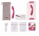 Ярко-розовый G-стимулятор IRIS Clitoral G-spot Vibrator - 18 см. - Svakom купить в Уссурийске с доставкой в Orgasmix.ru Ярко-розовый G-стимулятор IRIS Clitoral G-spot Vibrator - 18 см. - Svakom