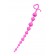 Розовая силиконовая анальная цепочка Long Sweety - 34 см. - ToyFa в Уссурийске Розовая силиконовая анальная цепочка Long Sweety - 34 см. - ToyFa