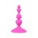 Розовая силиконовая анальная пробка Loverty - 8 см. - ToyFa в Уссурийске Розовая силиконовая анальная пробка Loverty - 8 см. - ToyFa