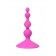 Розовая силиконовая анальная пробка Loverty - 8 см. - ToyFa в Уссурийске Розовая силиконовая анальная пробка Loverty - 8 см. - ToyFa