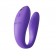 Фиолетовый вибромассажер для пар We-Vibe Sync Go - We-vibe