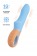 Голубой силиконовый вибратор Bluebell - 18,5 см. - ToyFa купить в Уссурийске с доставкой в Orgasmix.ru Голубой силиконовый вибратор Bluebell - 18,5 см. - ToyFa