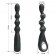 Черный анальный вибратор Federer - 22,2 см. - Baile