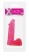 Розовый гелевый фаллоимитатор XSKIN 6 PVC DONG - 15 см. - Dream Toys купить с доставкой в интернет-магазине Orgasmix в Уссурийске Розовый гелевый фаллоимитатор XSKIN 6 PVC DONG - 15 см. - Dream Toys