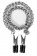 Прищепки для сосков Block Busters Nipple Clamps с цепью - Blush Novelties в Уссурийске Прищепки для сосков Block Busters Nipple Clamps с цепью - Blush Novelties